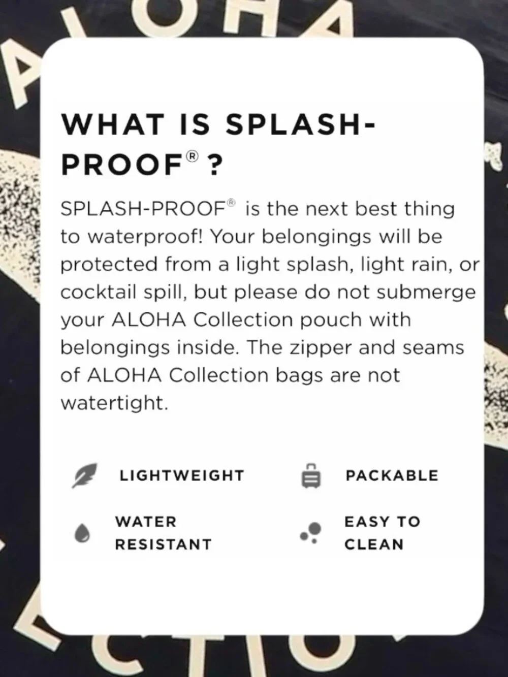 ALOHA Collection—Small Pouch—Kikaha *NWT*